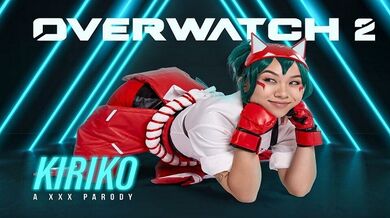 Kimmy Kim nei panni di OVERWATCH 2 KIRIKO offre la sua piccola figa come compensazione per un errore