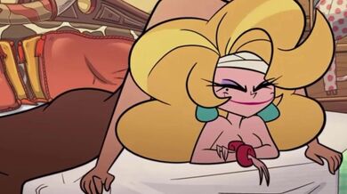 Helluva Boss Martha che si fa scopare nella posizione del cane pigro