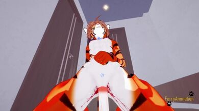 Furry Hentai - POV Tigress succhia il cazzo e si fa scopare dalla volpe
