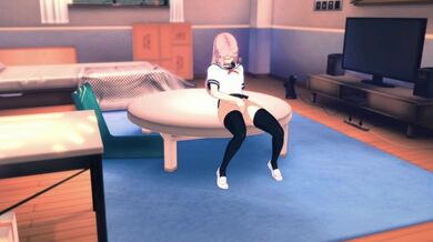 SAKURA SI MASTURBA SUL TAVOLO e ottiene un orgasmo tremante estremo | anime porno senza censure NARUT[3d hentai]