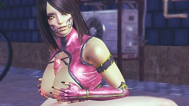 Mortal Kombat Mileena Tit Cazzo All'aperto