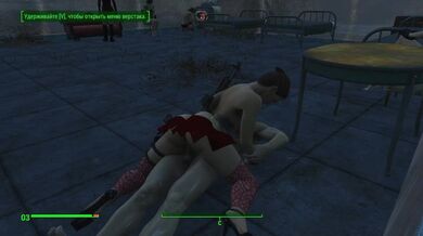Bordello con finestre di vetro. Il lavoro delle prostitute in Fallout 4 | Gioco porno, strapon lesbo