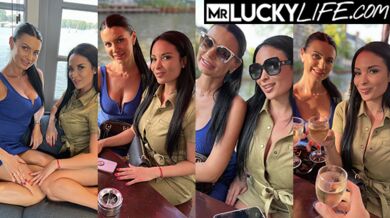 La cornea Anissa Kate intrattiene un fan Lucky con Anna Kinski