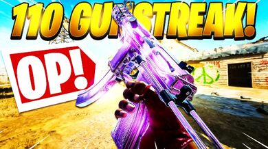 SOLO 110 GUNSTREAK con NUOVA mitraglietta ''TEC-9'' in BLACK OPS COLD WAR! (BOCW High Gunstreak)