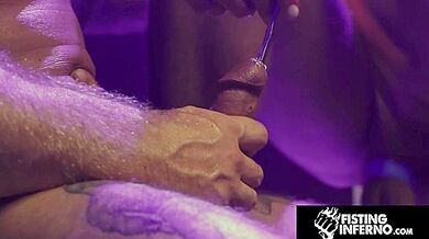 Muscle Hunk Brogan Gets Sounded And Fucks Holden Beau Raw