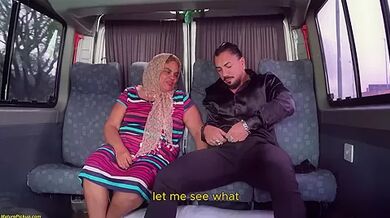 Fat Granny Ass Gets Destroyed In Driving Bus