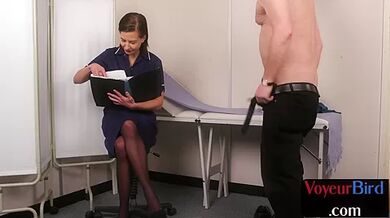 Classy bae in stockings whatching wanker