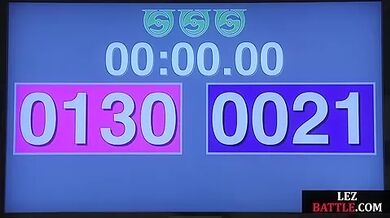 Wrestling lez babe gets strapon fucked