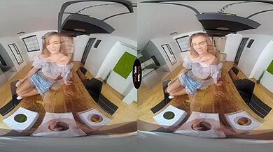 Mary Rock VR Porn: This Is Salami, Right? - VirtualTaboo