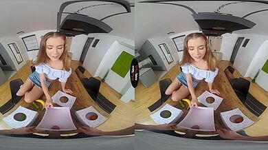 Mary Rock VR Porn: This Is Salami, Right? - VirtualTaboo