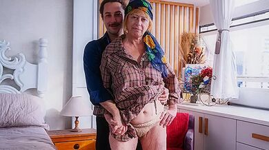 First Anal With A Ugly Grandma