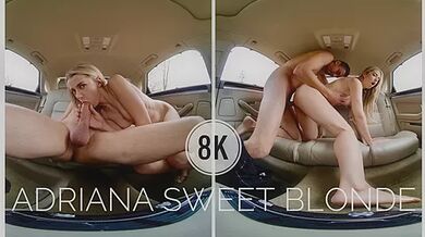 Sex With Adriana In The Car From A Different Perspective