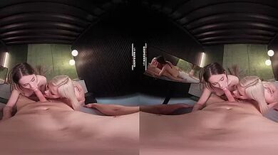 Liz's First Threesome Massage Pt. 2