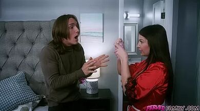 WTF stepbro!! Are you sniffing my panties?