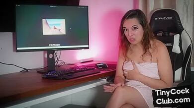 Tiny cock incel mocked by brit