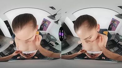 Cleaning becomes a hot foreplay