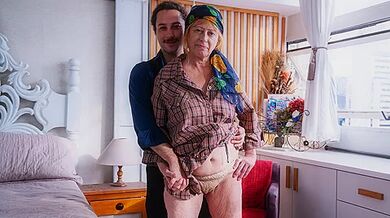 first anal sex with a ugly granny