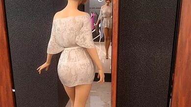 Succubus Contract Naughty Blondie In The Clothing Store Episode 13