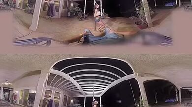 Pool Side Pole Dancing