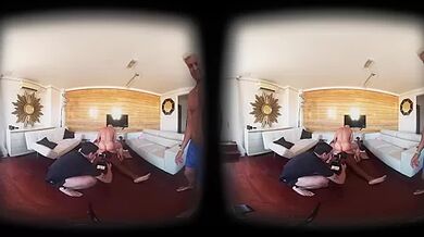 Angelica Heaven -behind The Scenes Vr Part Two - First Double