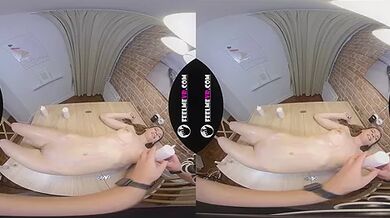 Amelia Miller Fetish With Candles 180 VR - FeelMeVR
