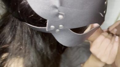 Wife sucks big dick while husband is at work