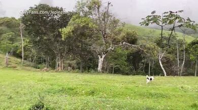 My stepsister takes me for a ride, she wants to suck and ride my cock outdoors.