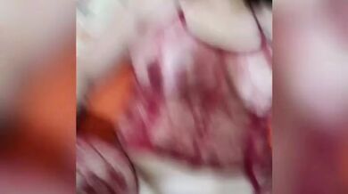 I was waiting for my husband but his driver arrived, I was hot