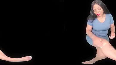 Smoking Hot Ebony Stepmom Chase- MILF Smoking Fantasy