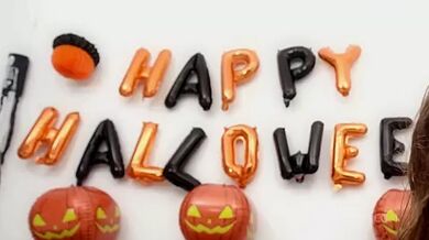 Happy Halloween from Eden Ivy with balls deep 5on1 DP SZ