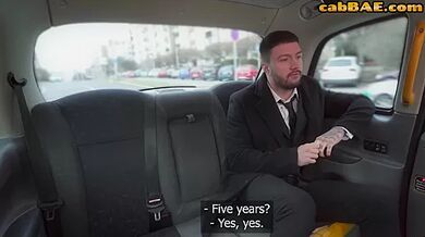 Bigtitted driver sidefucked by passenger