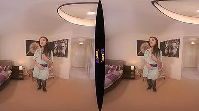 Stellar Treatment - Beautiful Babe Ella Jay Solo Striptease in Lingerie