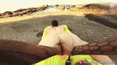 YOSHIKAWASAKIXXX - Yoshi Kawasaki Stretches Axel Abysse Hole