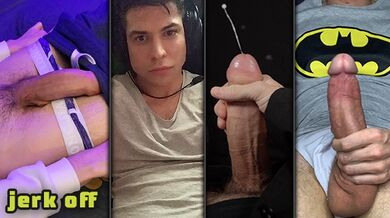 Uncut Grosso cazzo sega con sborrata / Compilation 4 video – CRISFABIO