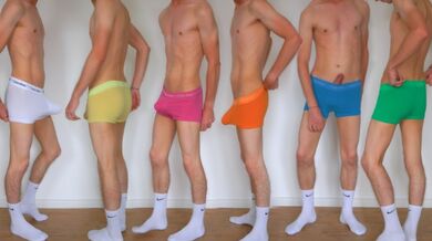 Provare la biancheria intima per l'appuntamento sessuale di stasera /// Jordan Wilder