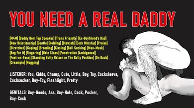[Audio] Hai bisogno di un vero Daddy Don, non è vero?