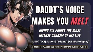 Dom Boyfriend ti stuzzica fino a farti raggiungere un orgasmo pazzesco | JOI | Audio di gemiti maschili | Gay NSFW ASMR