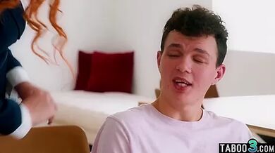 Lauren Phillips - Supersized Big Beautiful Woman Stepmom Stepmother Serving Her Stepson