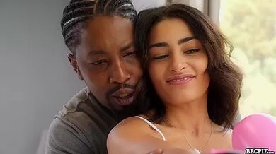 Vanessa Moon & Isiah Maxwell in Private Lesson - BBC Pie