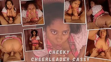 Cheeky Cheerleader Cassy