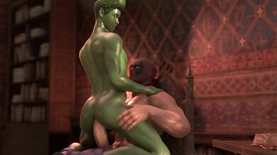 Deadpool dà il suo GROSSO CAZZO a Beast Boy
