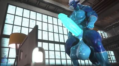 Affamato di cazzo, Druth Cock Vore Crescita Animazione