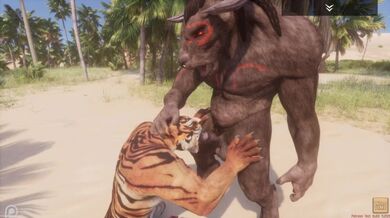 Vita selvaggia / Tigre scopata da un minotauro