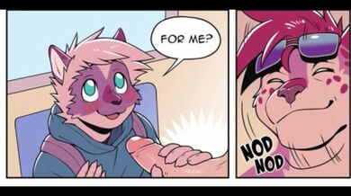 Yaoi Hentai Gay - Furry - È un buon giorno per andare alla spiaggia per nudisti