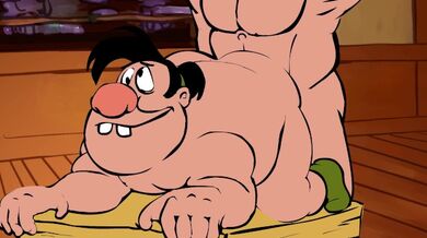 La bellezza e la palla di burro - Animato