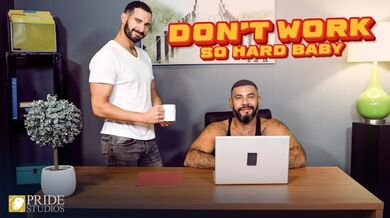 PrideStudios - Hot Bear mette da parte il lavoro per scopare il suo fidanzato duro