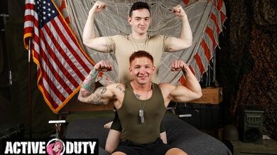 Ginger Jeremiah Cruze sbattuto da Jock - Damien King - ActiveDuty