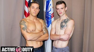 ActiveDuty - Twunk Scott Finn lo dà crudo alla nuova recluta