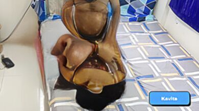 Indian Couple Enjoying Sex At Home