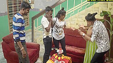 Erotic Romance In Hot Romance At Birthday Party